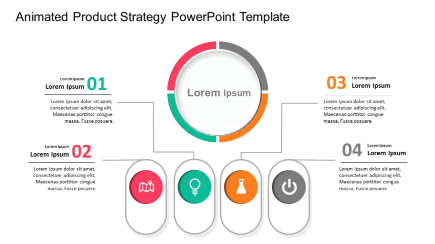 Animated Product Strategy PowerPoint Template
