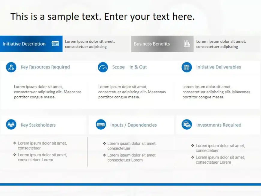 Animated Project Charter Summary Detailed PowerPoint Template