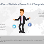 Business Facts Statistics PowerPoint Template & Google Slides Theme