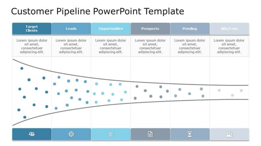 Customer Pipeline 03 PowerPoint Template