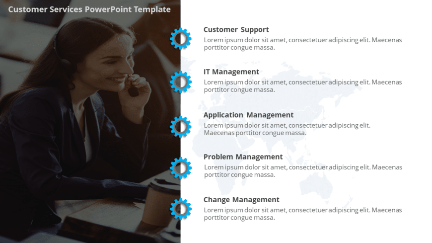 Customer Services PowerPoint Template