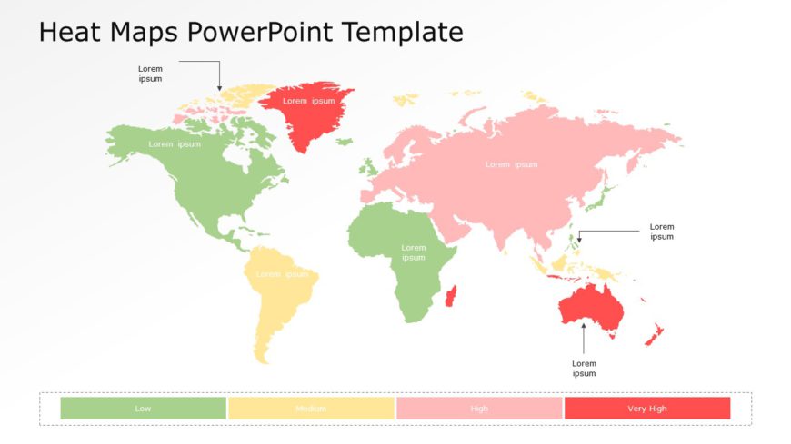 Heat Maps 01 PowerPoint Template