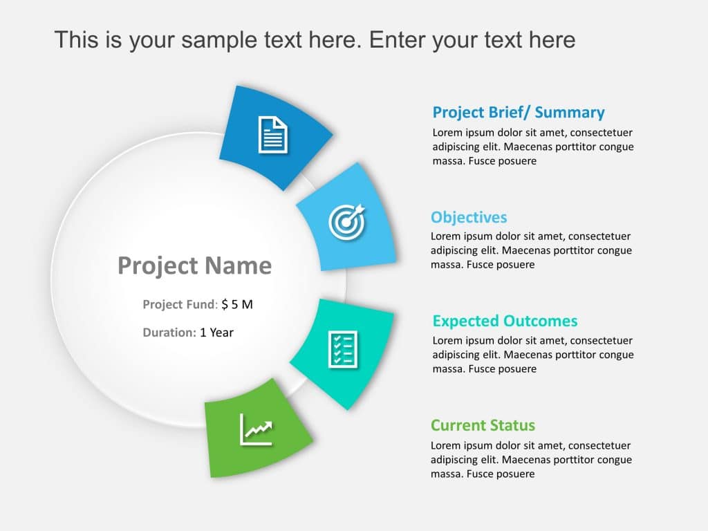 Free Project Summary Powerpoint Template