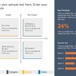 Decision Matrix Eisenhower Matrix PowerPoint Template & Google Slides Theme