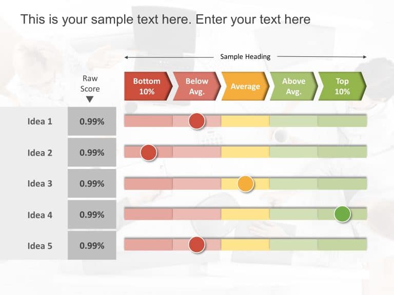 Ideas Scoring PowerPoint Template & Google Slides Theme