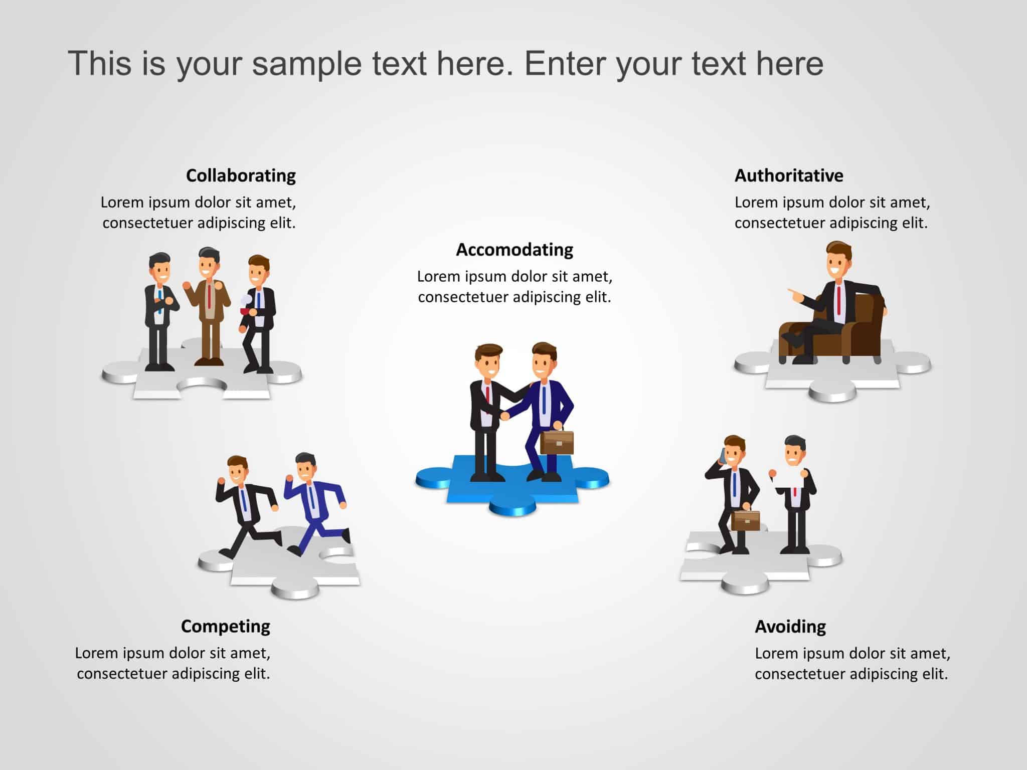Professional Character Icons PowerPoint Template | SlideUpLift