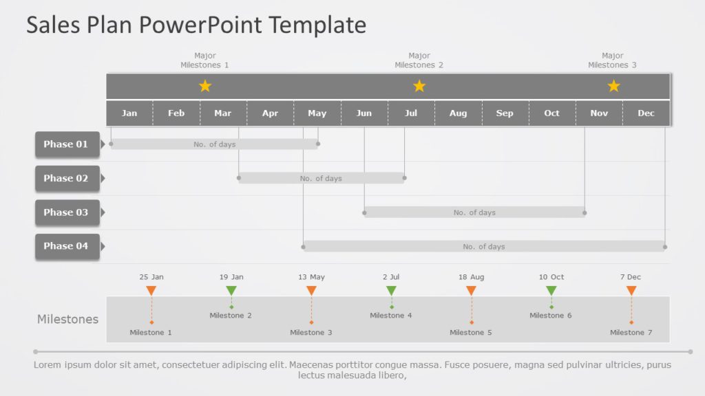 250+ Free PowerPoint Gantt Chart Templates