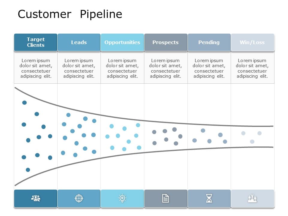 Customer Pipeline 03 PowerPoint Template