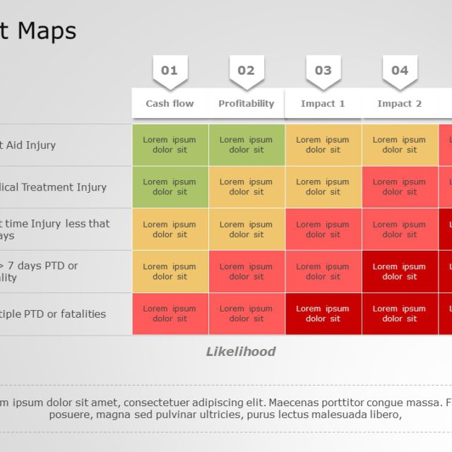 Heat Maps 05 PowerPoint Template