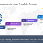 Career Roadmap Accomplishments PowerPoint Template & Google Slides Theme
