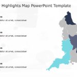 England Map PowerPoint Template 03 & Google Slides Theme