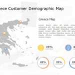 Greece Map PowerPoint Template 04 & Google Slides Theme