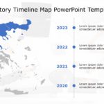 Greece Map PowerPoint Template 05 & Google Slides Theme