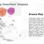 Greece Map PowerPoint Template 08 & Google Slides Theme