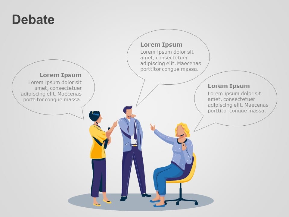Group Discussion PowerPoint Template