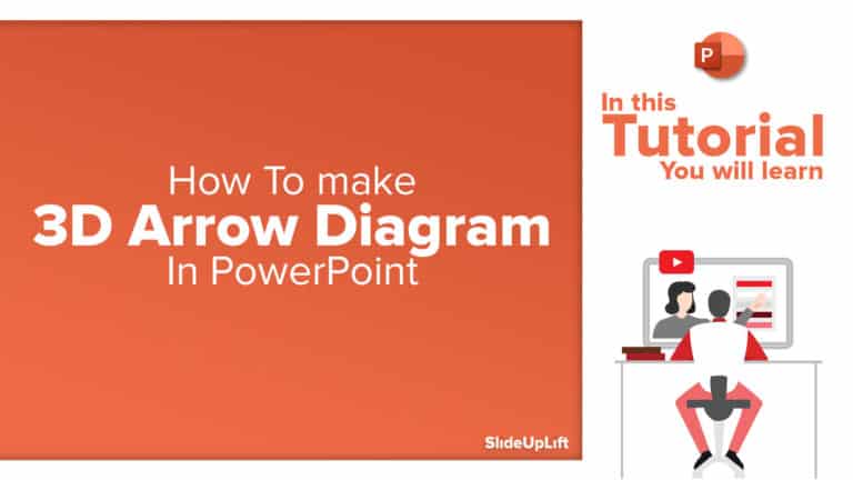 How to make 3D Arrow Diagram in PowerPoint | PowerPoint Tutorial