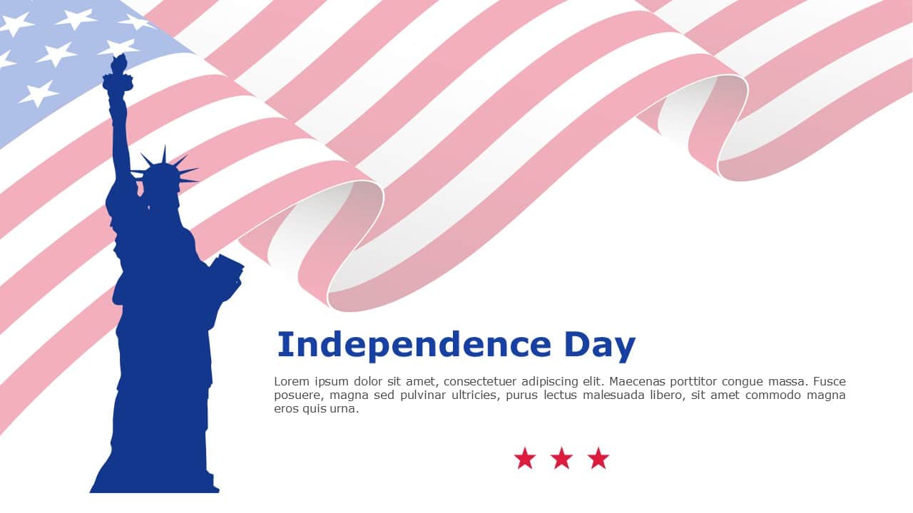 Independence Day PowerPoint Template 02 & Google Slides Theme