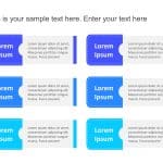 6 Steps List Slide PowerPoint Template & Google Slides Theme
