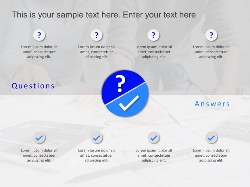 Challenge Solution Problem Slide PowerPoint Template