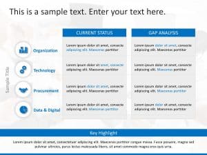 Critical Path Analysis PowerPoint Template | SlideUpLift