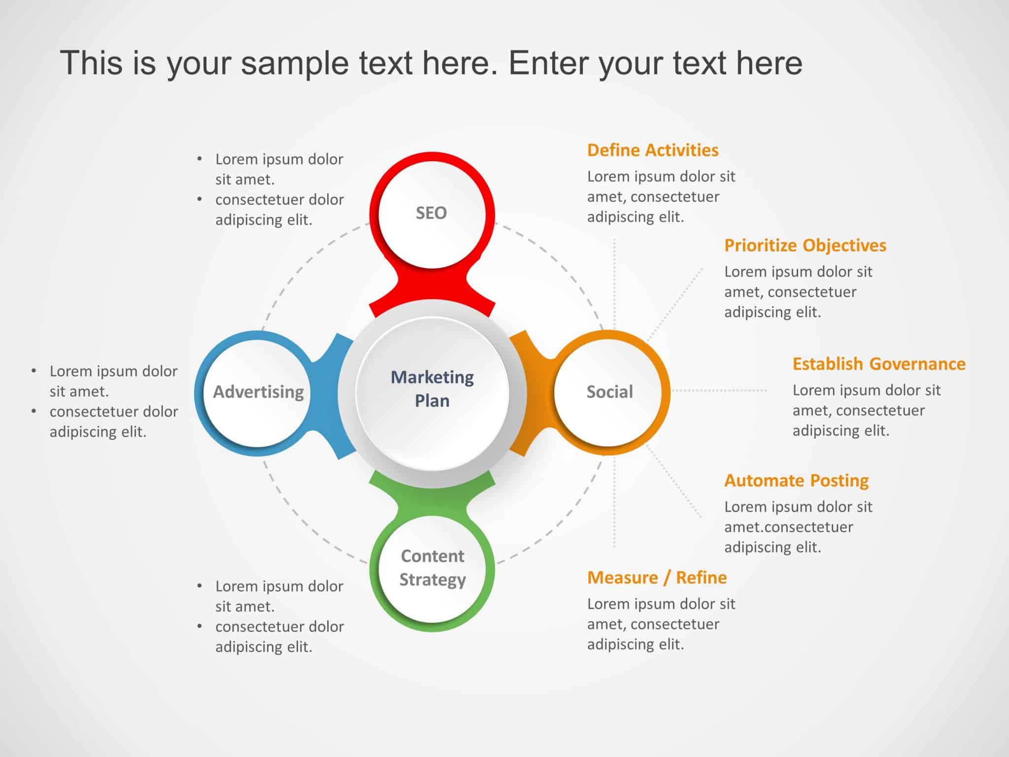 Digital Marketing Plan PowerPoint Template  SlideUpLift