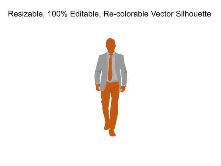 Businessman Kicked Out  Great PowerPoint ClipArt for Presentations 