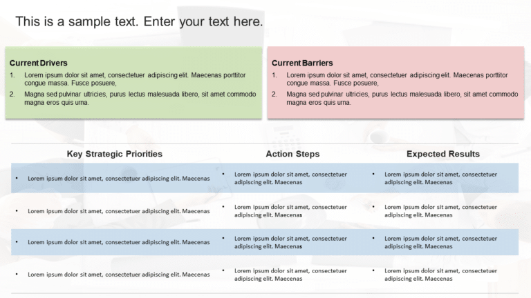 Product Status Summary Slide PowerPoint Template & Google Slides Theme