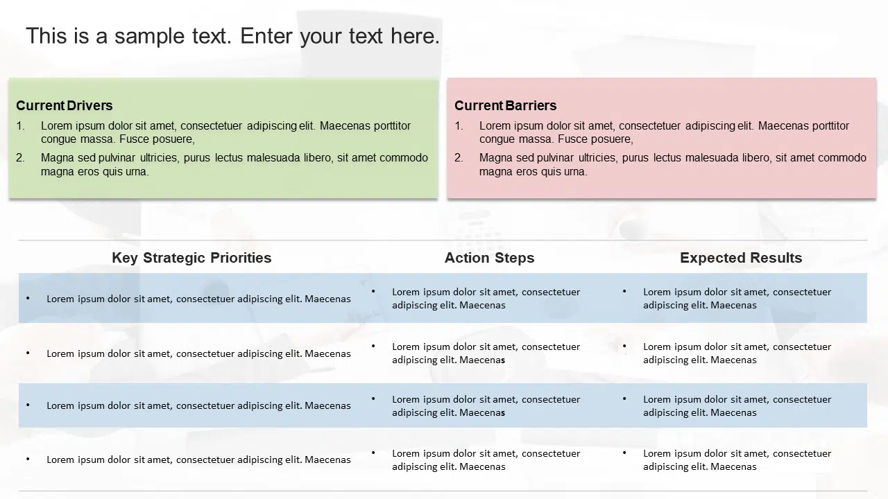 Product Status Summary Slide PowerPoint Template & Google Slides Theme