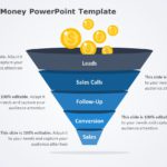 Sales Funel Money PowerPoint Template & Google Slides Theme