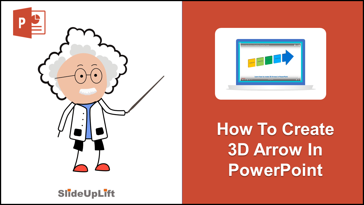 How to make 3D Arrow Diagram in PowerPoint | PowerPoint Tutorial