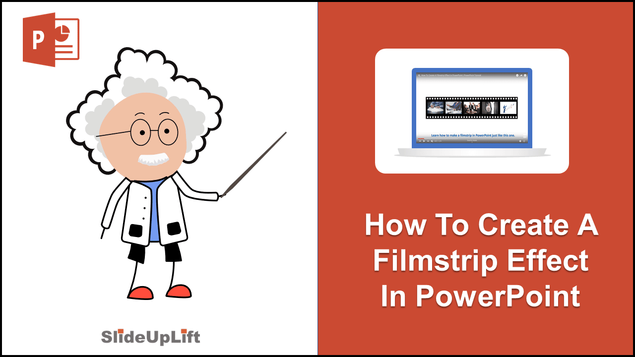How To Make A Filmstrip Effect In PowerPoint | PowerPoint Tutorial