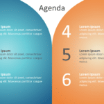 Agenda PowerPoint & Google Slides Template 23 Theme