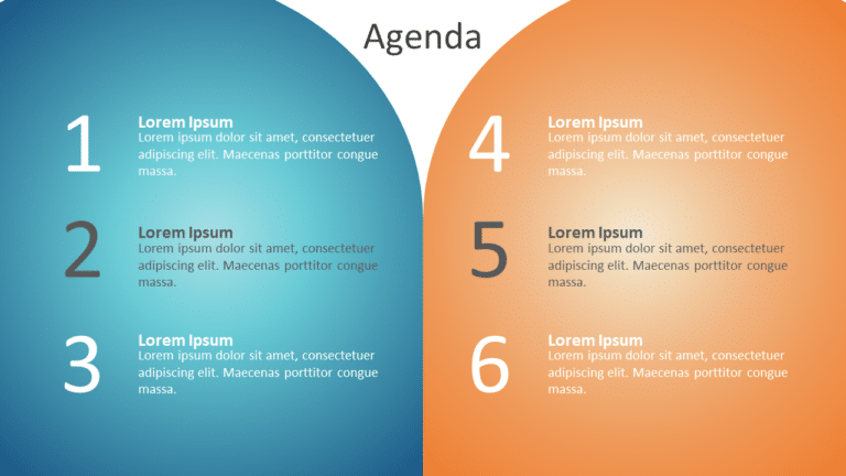 Agenda 23 PowerPoint Template & Google Slides Theme