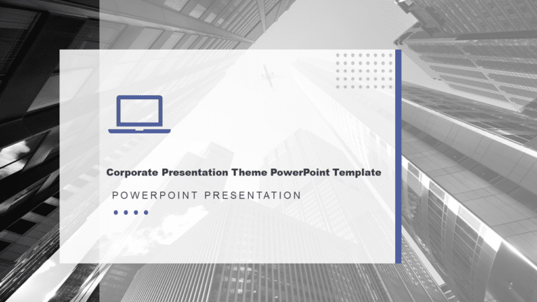 Corporate Presentation Theme PowerPoint Template & Google Slides Theme