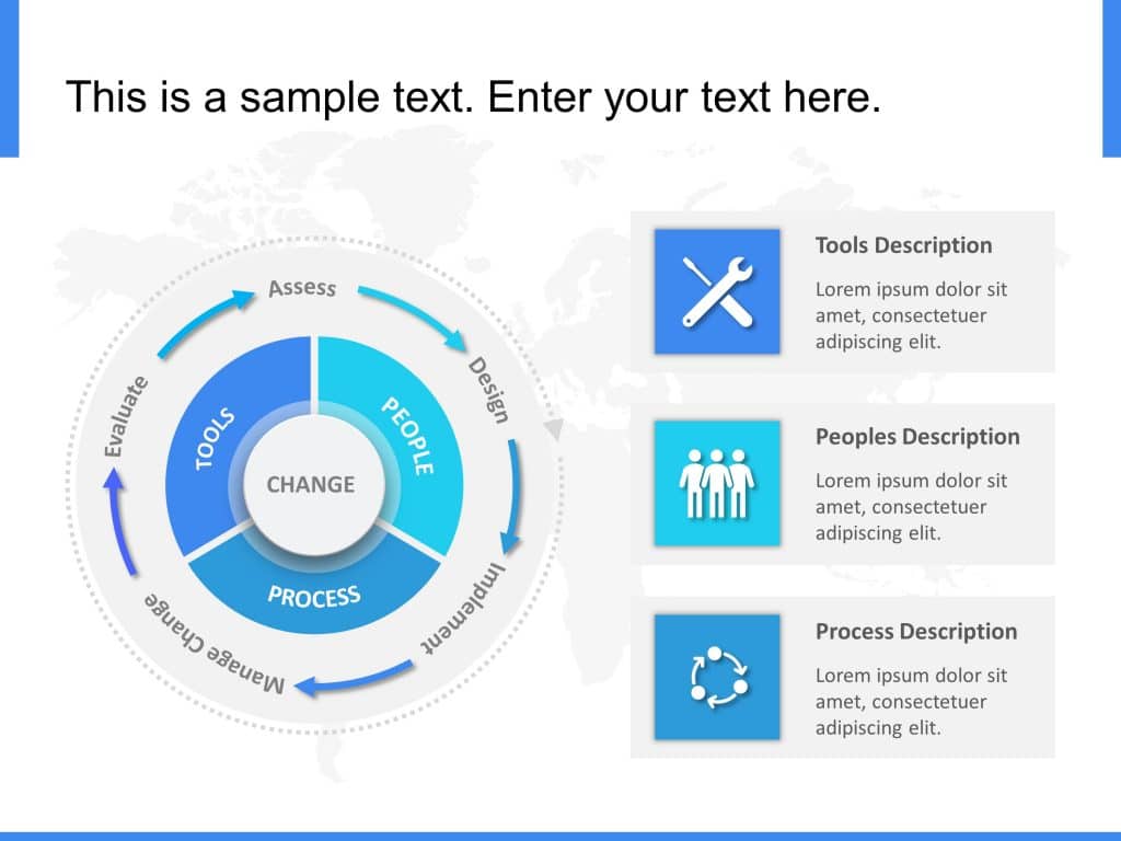 Circular Change Management PowerPoint Template