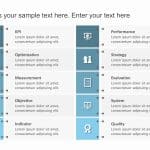 KPI List PowerPoint Template & Google Slides Theme