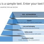 Maslows Hierarchy of needs PowerPoint Template & Google Slides Theme