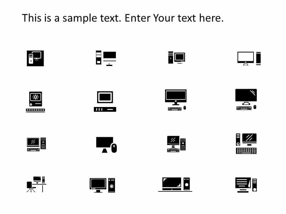 Computer Icons PowerPoint Template & Google Slides Theme