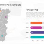 Portugal Map PowerPoint Template 01 & Google Slides Theme