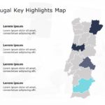 Portugal Map PowerPoint Template 03 & Google Slides Theme