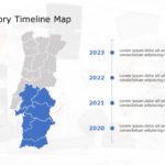 Portugal Map PowerPoint Template 05 & Google Slides Theme