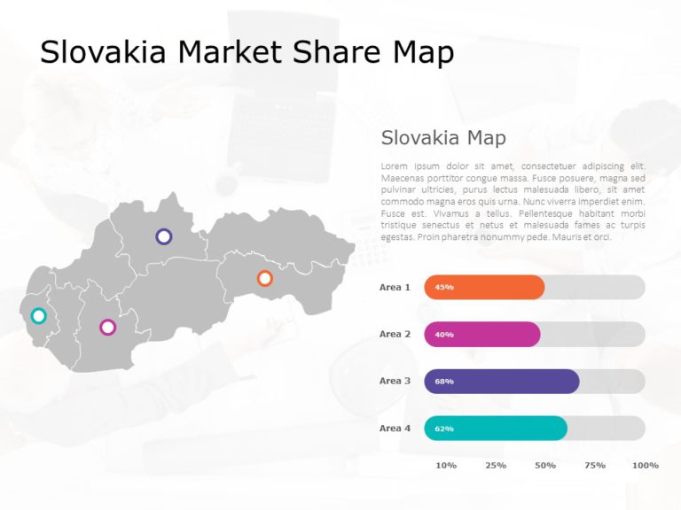 Slovakia Map PowerPoint Template 01