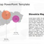 Slovakia Map PowerPoint Template 08 & Google Slides Theme