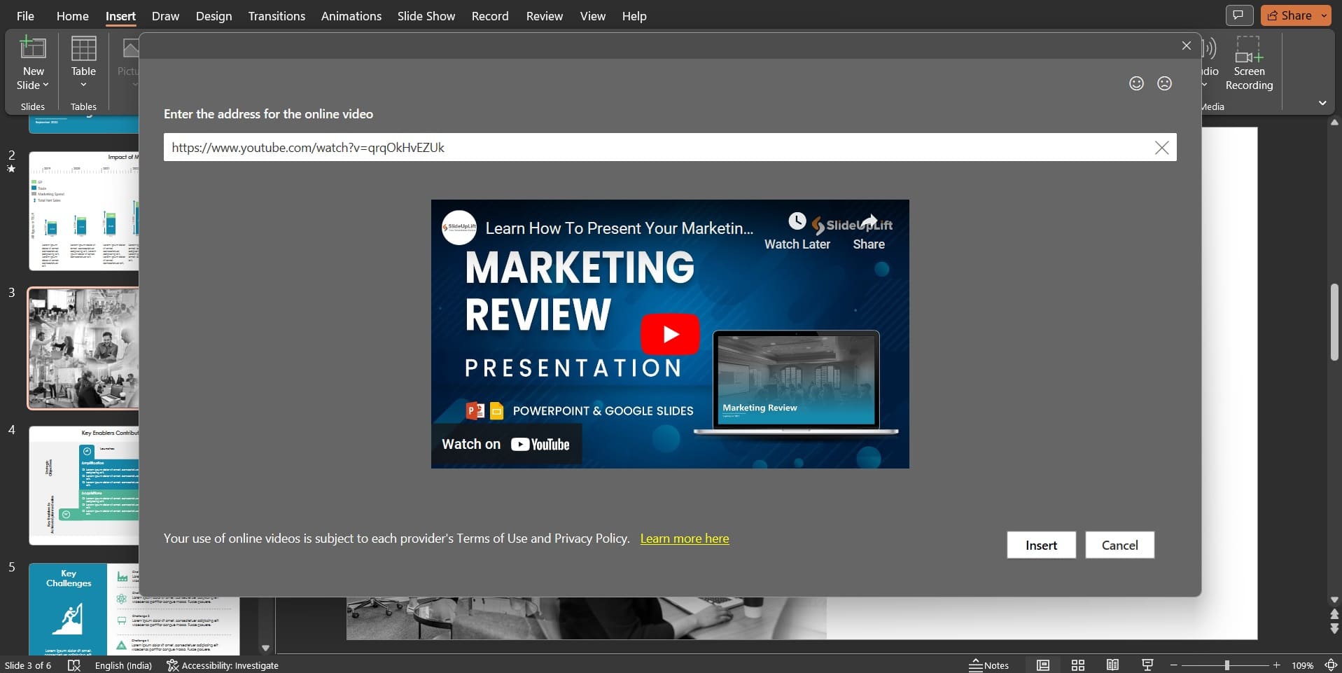 How To Embed A YouTube Video In PowerPoint | PowerPoint Tutorial