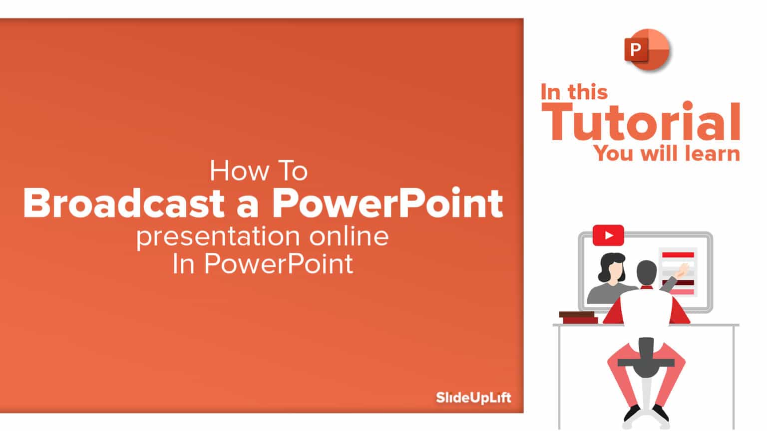 How To Broadcast PowerPoint Online | PowerPoint Tip To Remotely Do ...