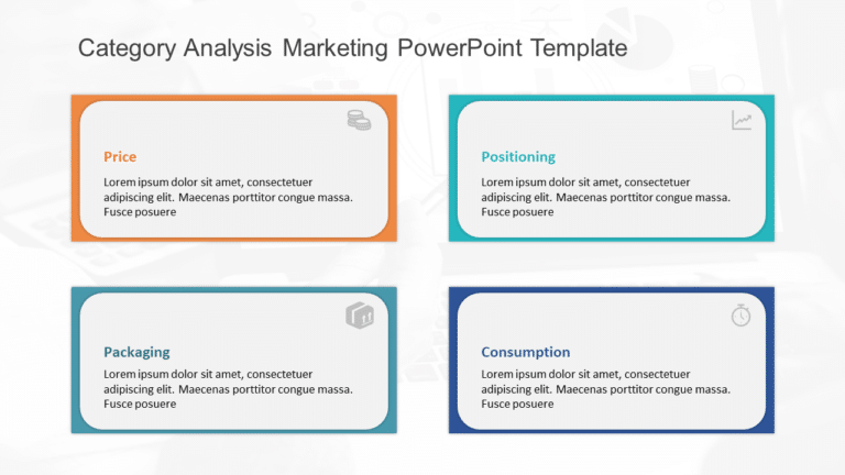 Category Analysis Marketing PowerPoint Template & Google Slides Theme