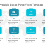 Guiding Principle Boxes PowerPoint Template & Google Slides Theme