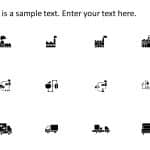 Logistics Supply Chain Icons PowerPoint Template & Google Slides Theme