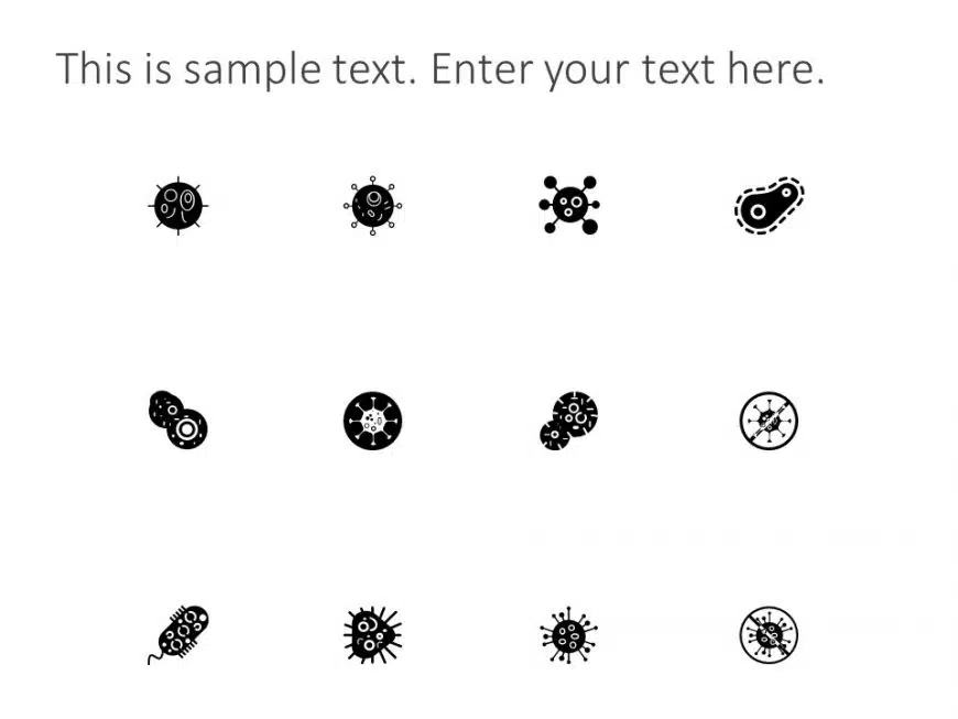 Corona Virus Icons PowerPoint Template