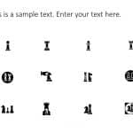 Chess Icons PowerPoint Template & Google Slides Theme